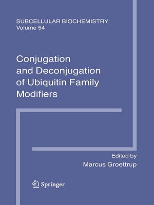cover image of Conjugation and Deconjugation of Ubiquitin Family Modifiers